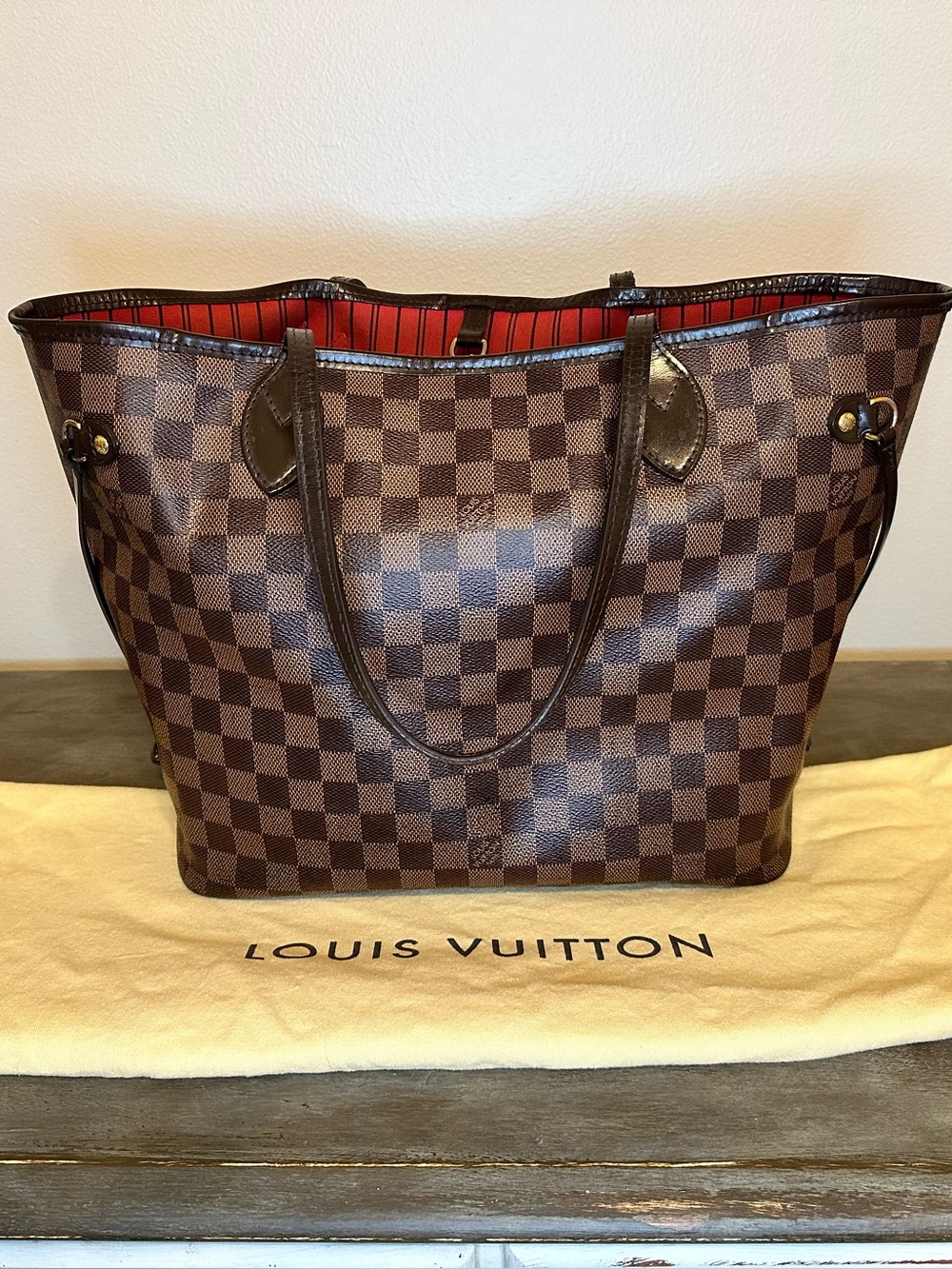 Louis Vuitton Neverfull MM Damier Ebene